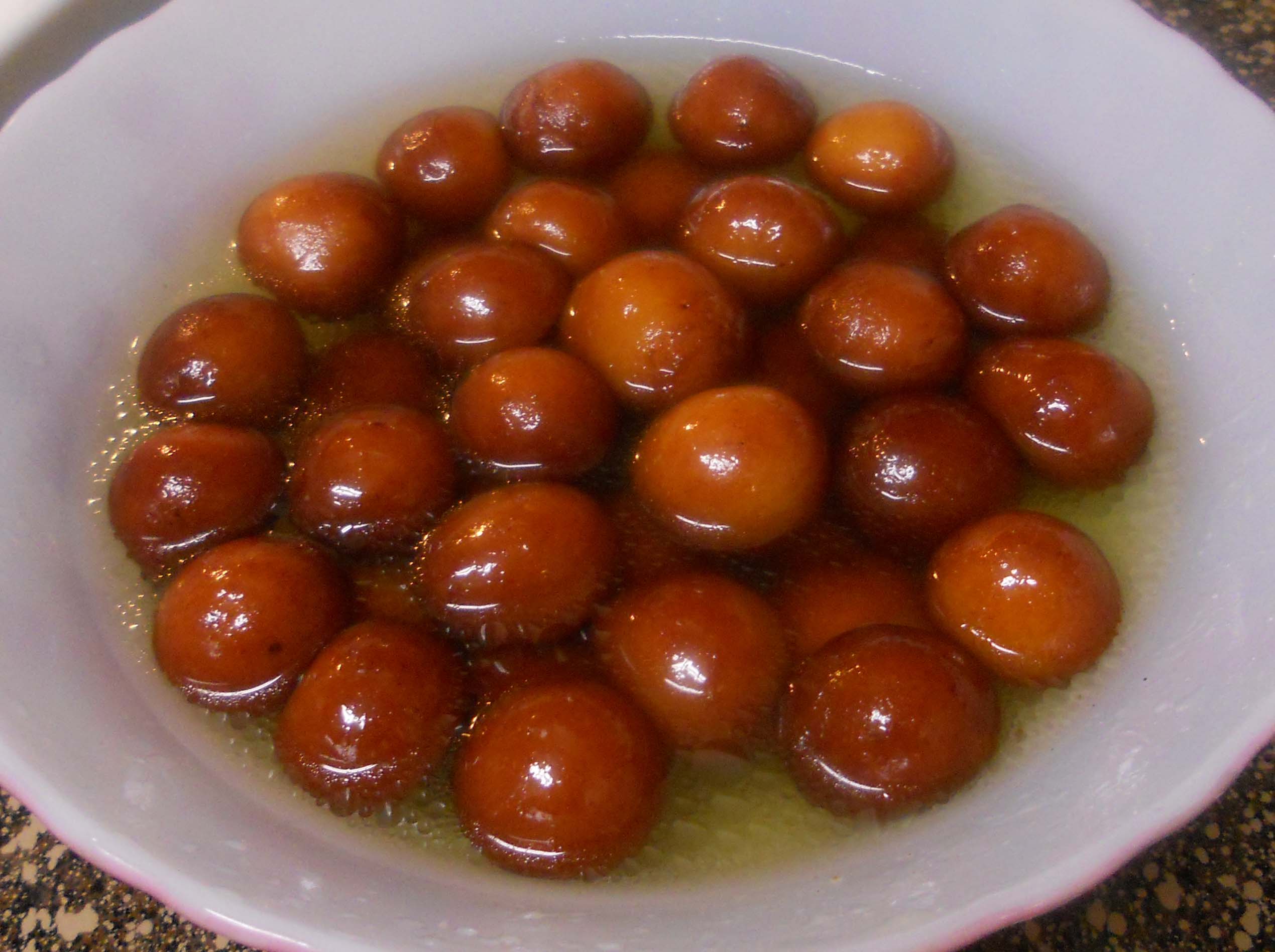 Gulab Jamun with Khoya from The Saffron Platter