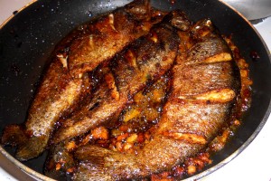Indian Style Fried Stuffed Trout
