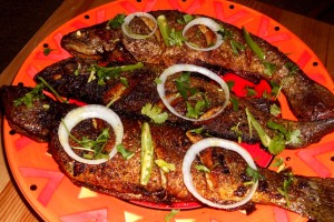 Indian Style Fried Stuffed Trout