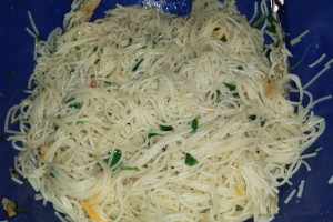 Spaghetti aglio e olio 6