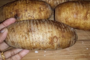 Hasselback potatoes 5