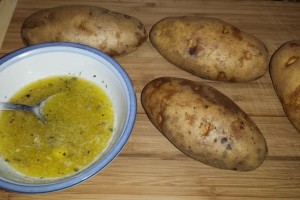 Hasselback potatoes 6